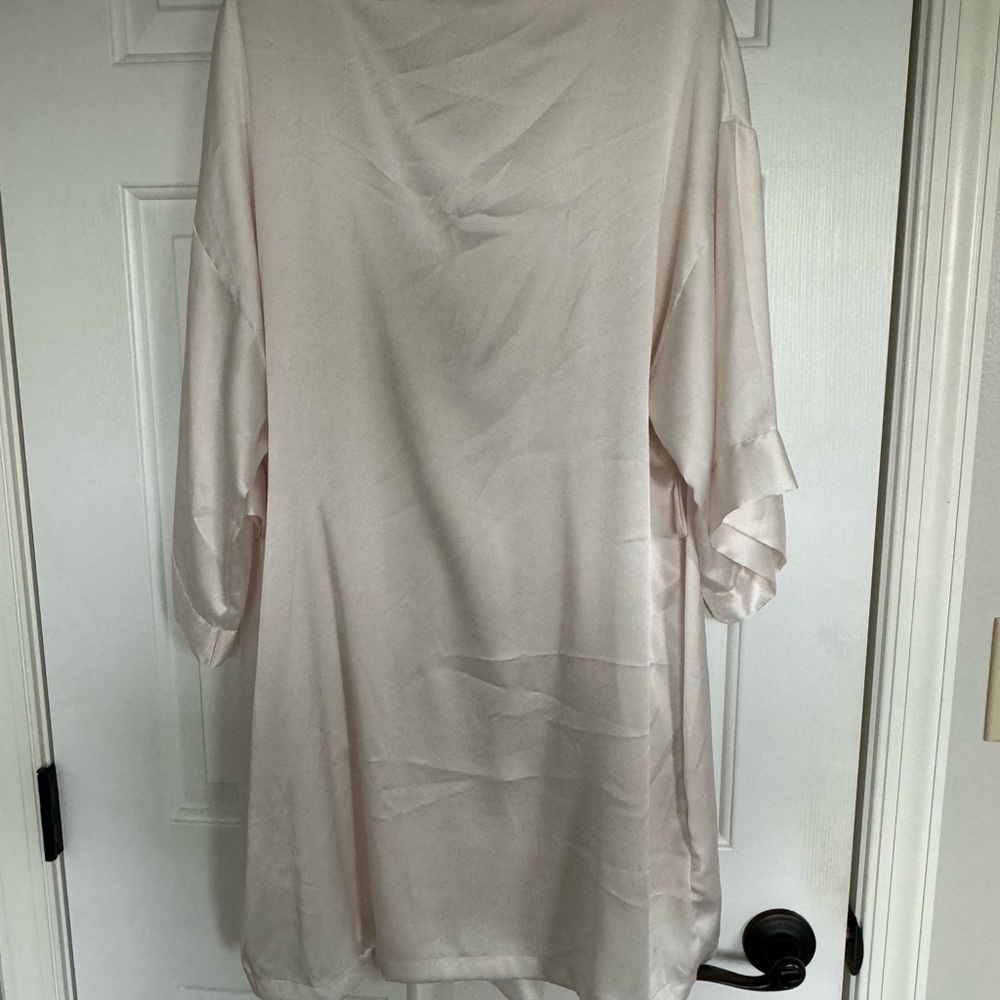 Victoria Secret Satin Slip & Robe